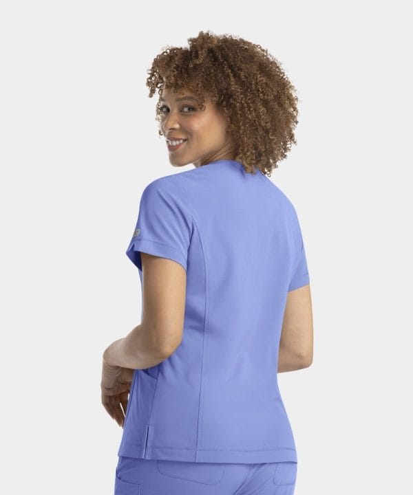 Alternative view of Women's Notched Neck Top | 4802