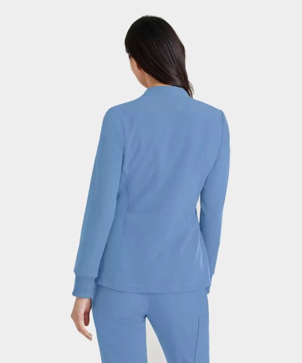 Alternative view of Barco Unify Women's 3 Pocket Zip Front Warm Up Jacket | BUW884