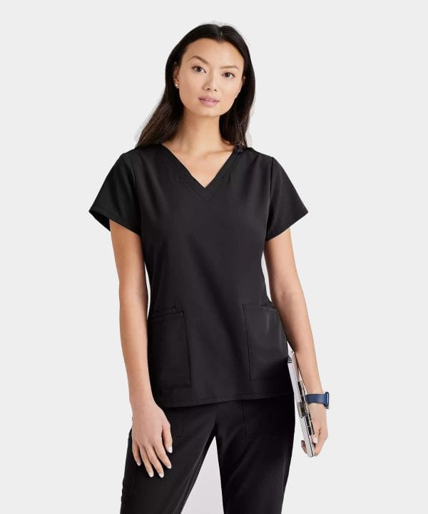 Barco Unify Women's 4 Pocket V-neck Top | BUT167
