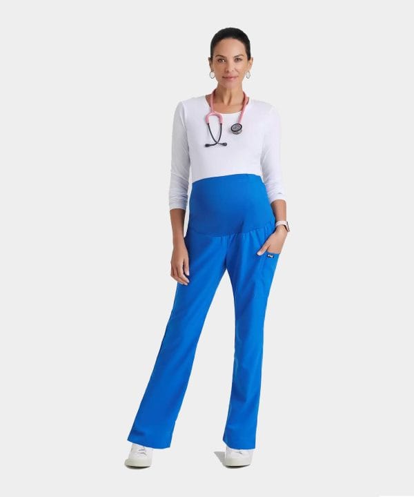 Alternative view of Grey's Anatomy Classic Lilah Scrub Pants-Women's Maternity | GRP560