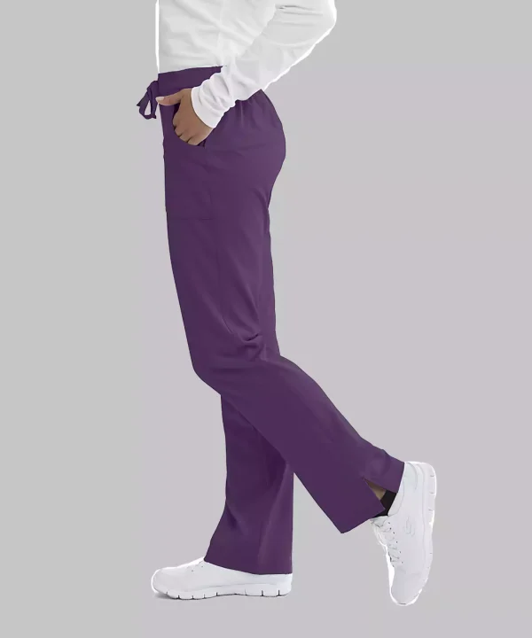 Alternative view of Women's Cargo Scrub Pant with Drawstring Elastic Waistband