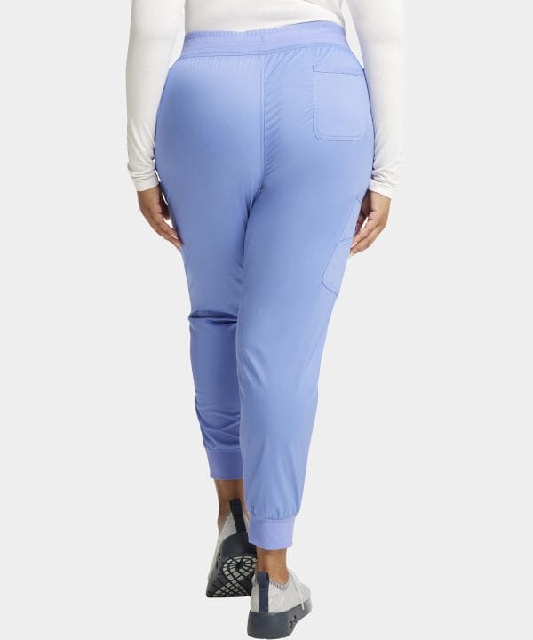 Alternative view of Mid Rise Moderate Flare Drawstring Pant Regular Length |  WW120