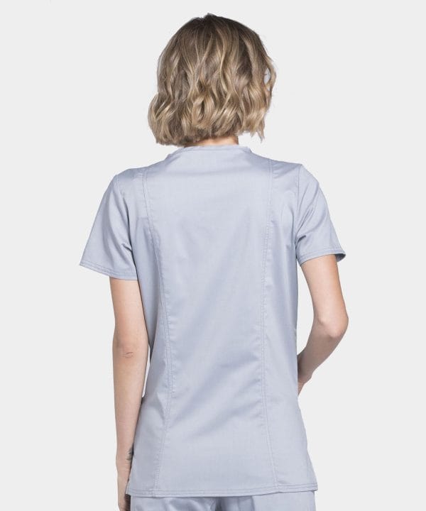 Alternative view of V-Neck Scrub Top | WW620