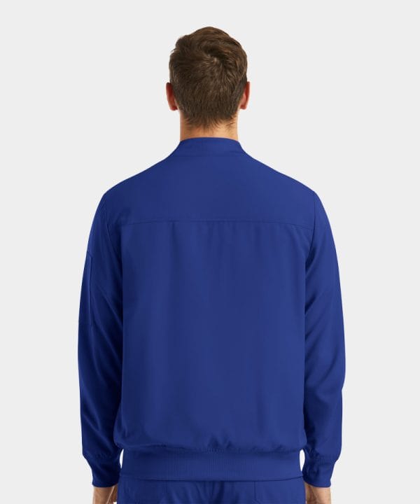 Alternative view of Men's Front Zip Warm-Up Jacket | 5861