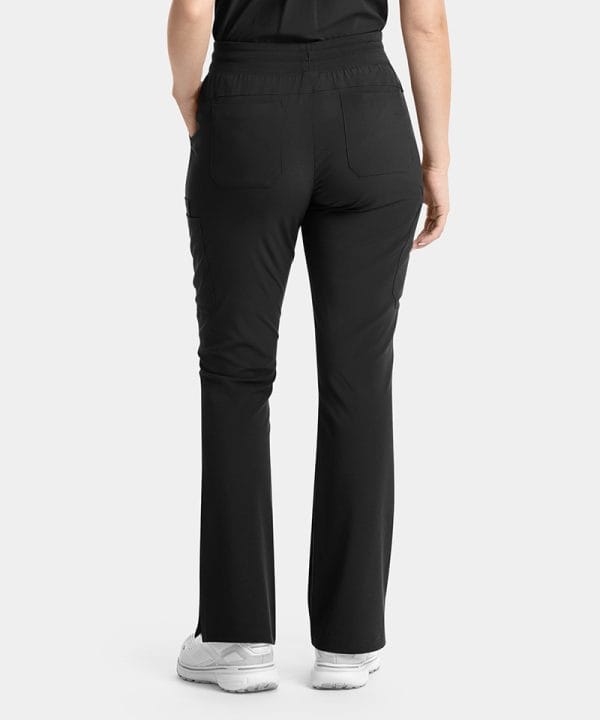 Alternative view of Yoga Waistband Flare Scrub Pants | 9813