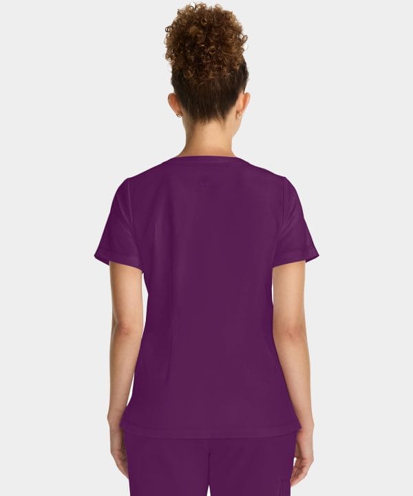 Alternative view of Billie V-Neck Scrub Top | HH755