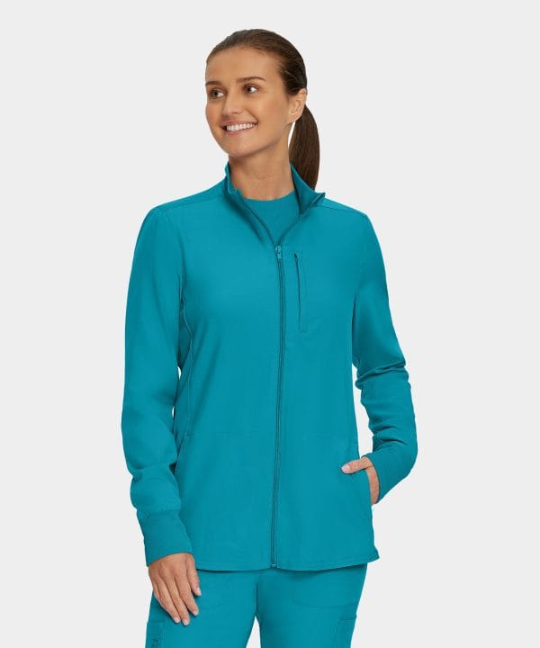 Landau Forward Women's 3-Pocket Scrub Jacket | LI700