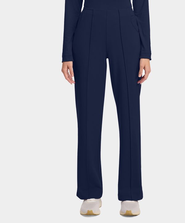 Women’s Pintuck Wide Leg Scrub Pant Regular Length| CK162