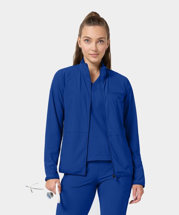 Women's 3-Pocket Warm-up Jacket | IN525A