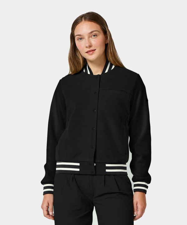 Women's 3-Pocket Sport Bomber Jacket | IN526
