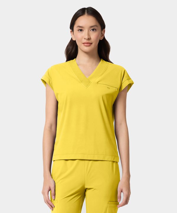 Infinity Pursuit Women’s Tuck-In Dolman V-Neck Scrub Top